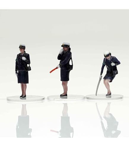 1/64 フィギュア 5体 Amazon.co.jp: F064-00105 figreal 1/64 消防隊員セットD 3体